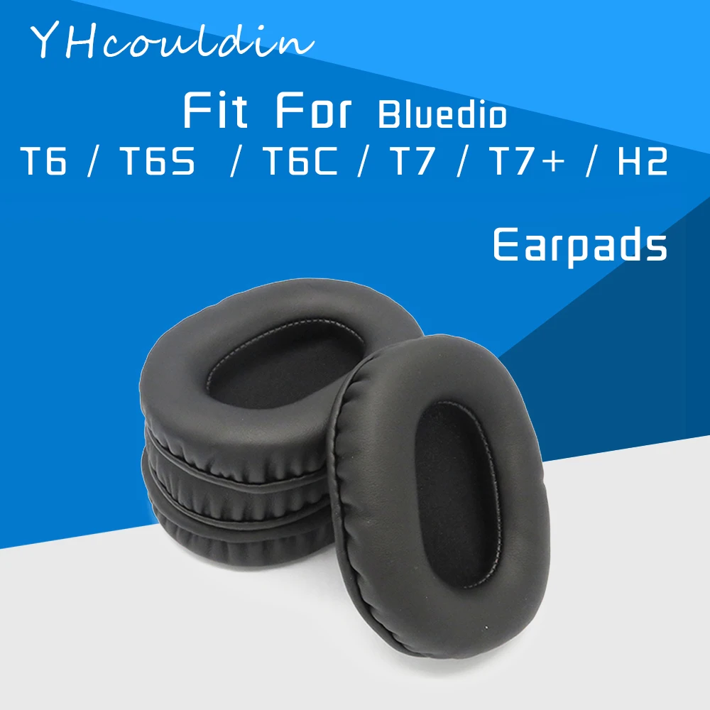Jastučići za uši Za Bluedio T6 T6C T6S T7 T7 + H2 Pribor Za slušalice, Prijenosni jastučići za uši Materijal Slika 2
