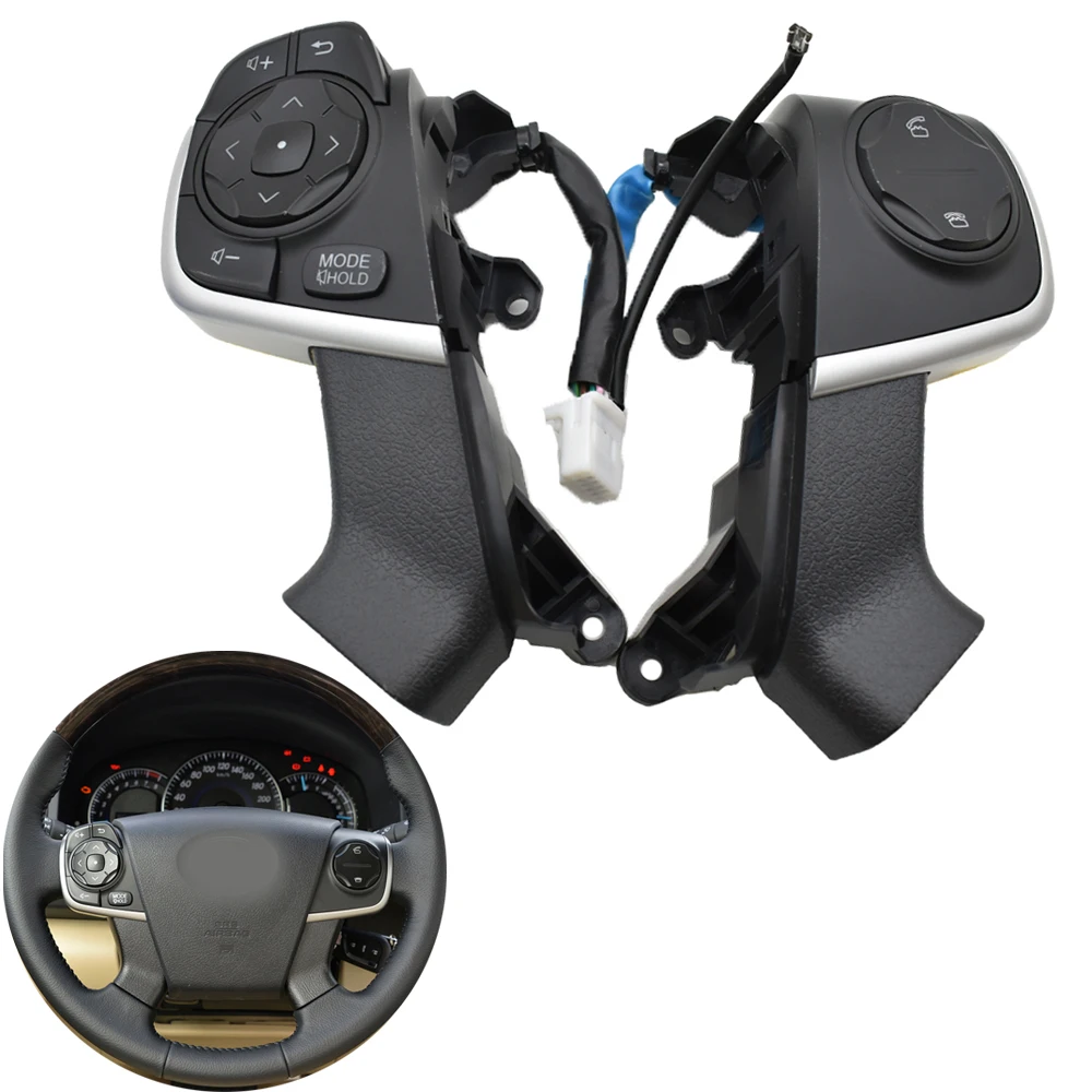 High-end Auto Prekidač tempomat Bluetooth Audio Dugme Upravljača Za Toyota Camry (HIBRID) ACV51 ASV5 AVV50 GSV50 Slika 0