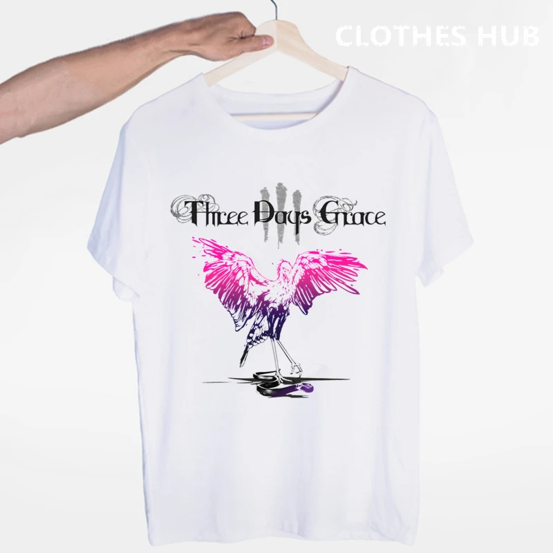T-shirt Three Days Grace Music Band S Okruglog izreza i Kratkim Rukavima, Ljetna Casual Moda, Muška i Ženska t-Shirt Unisex Slika 4
