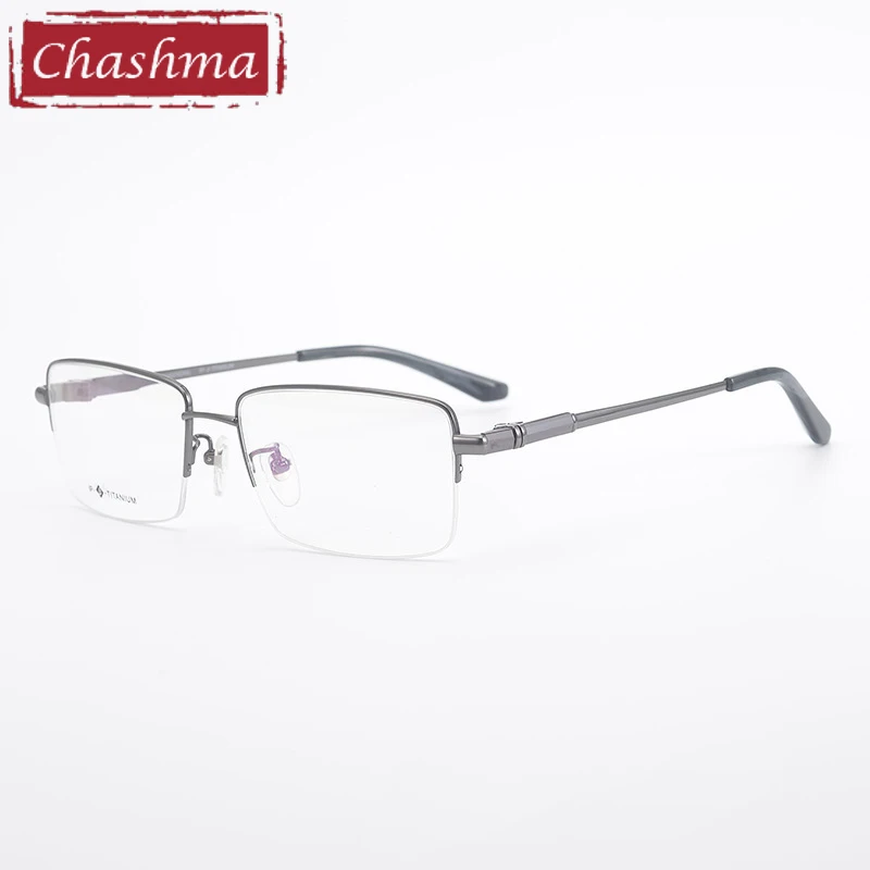 Chashma Kvalitetne Muške Naočale Na Recept Okvira Čisti Titan Bodovi IP Premaz Ne Gubi Boju Naočale Slika 3