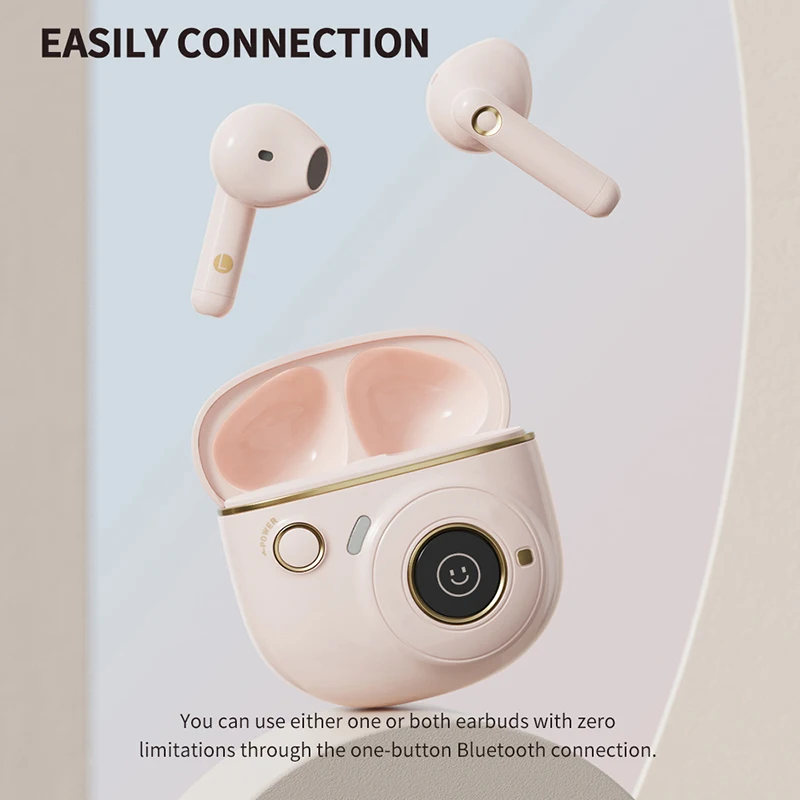 Bežične slušalice EDIFIER TO-U2 Mini True s aktivnim vozačima 13 mm, dostupne za Android i ISO Slika 4