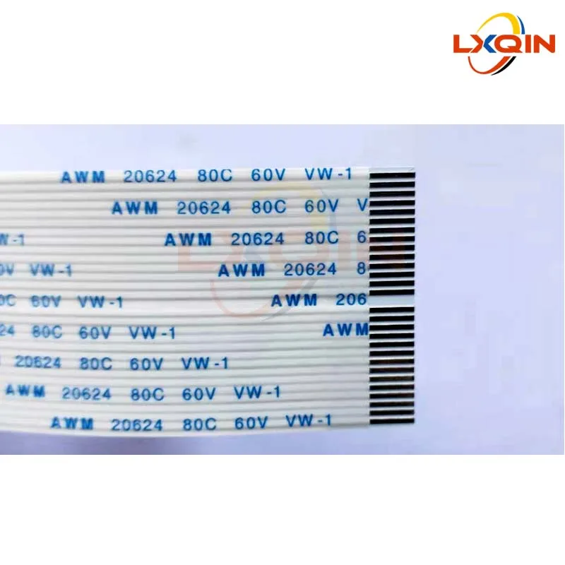LXQIN 10 kom. glavu kabel 29 kontakata 400 mm FFC flat kabel za prijenos podataka za Epson XP600 TX800 printhead kabel za otapala UV flatbed printer 29 p Slika 0