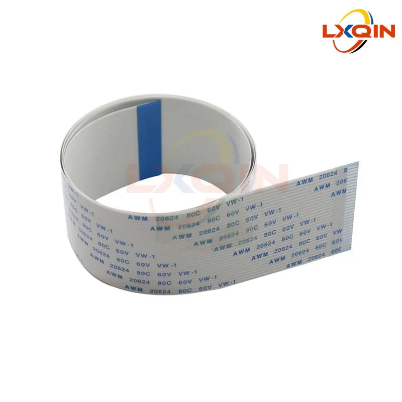 LXQIN 10 kom. glavu kabel 29 kontakata 400 mm FFC flat kabel za prijenos podataka za Epson XP600 TX800 printhead kabel za otapala UV flatbed printer 29 p Slika 2