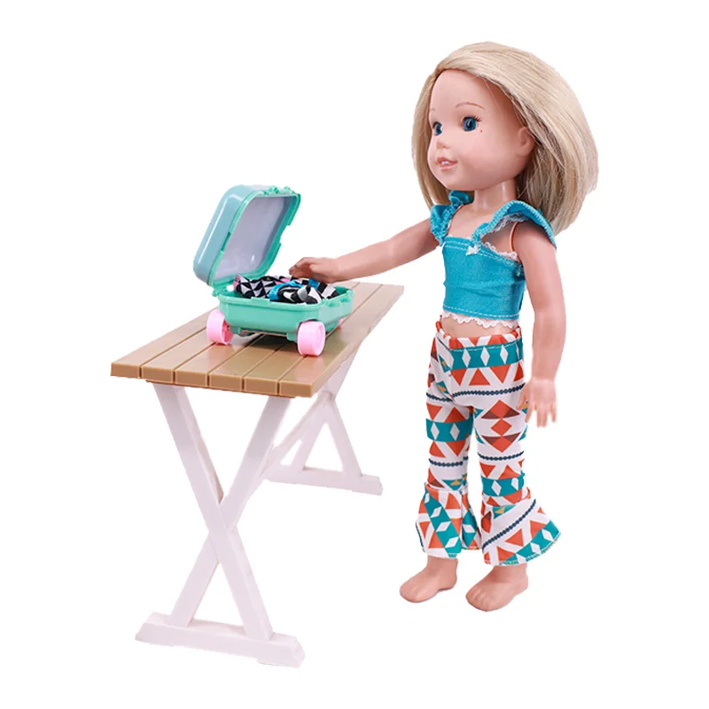 Mini-Kofer Za 14,5 Cm Wellie Wisher Blythe & EXO & Paola Reina & 1/6 BJD Lutka Odjeća i Pribor Naša Generacija Igračke Za Djevojčice Slika 3