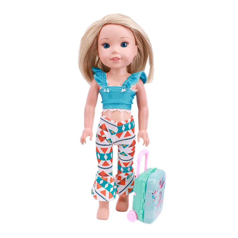 Mini-Kofer Za 14,5 Cm Wellie Wisher Blythe & EXO & Paola Reina & 1/6 BJD Lutka Odjeća i Pribor Naša Generacija Igračke Za Djevojčice Slika 5