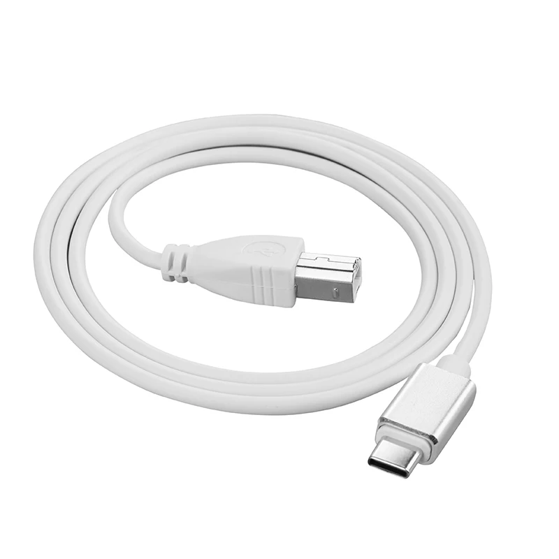 Lightning kabel-USB-B-Type-C, USB-ac adapter Type-C Za pisače, MIDI kabel za pretvarač tipkovnice, 1 m Slika 1