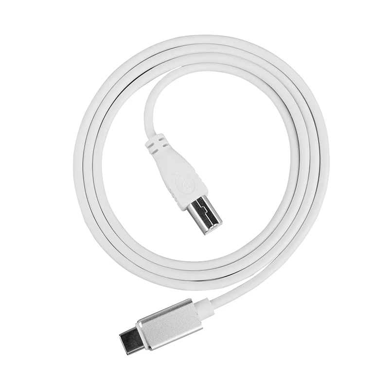 Lightning kabel-USB-B-Type-C, USB-ac adapter Type-C Za pisače, MIDI kabel za pretvarač tipkovnice, 1 m Slika 4