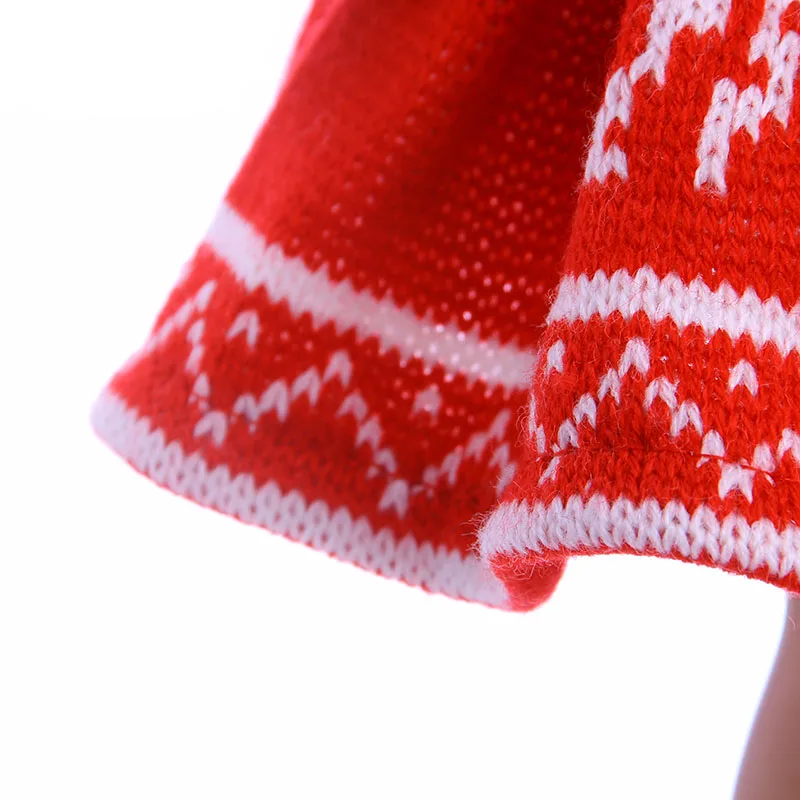 Božićni pulover sa slike Los, Suknja, Prikladan za 18 cm u američkom stilu i 43 cm, Odjeća Za Novorođenčad Lutke, Naša Generacija, Pribor Za Djevojčice Slika 3
