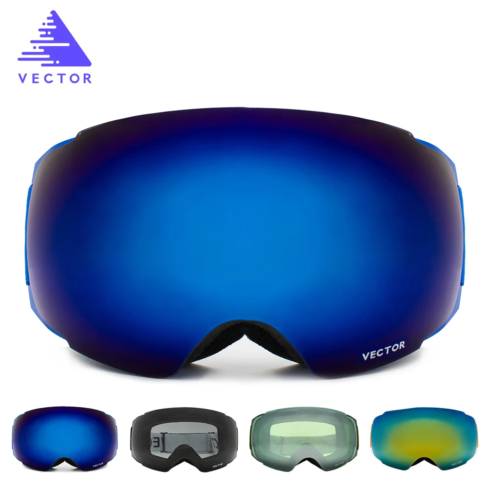 OTG Muške skijaške naočale za snijeg s lako međusobno magnetima u okvirima i leći bez skidanja sferne magla snijeg bodova Slika 1