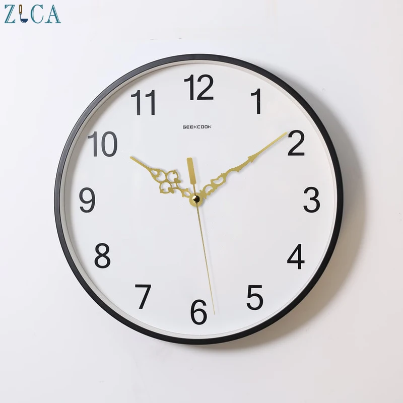 ZLCA DIY Kvarc Satni Mehanizam Zamjena Sati Popravak Zidni sat sa Vremenskim/Minuta/Sekundi Strelicama Zlatni Mehanizam za Zidni Sat Slika 3