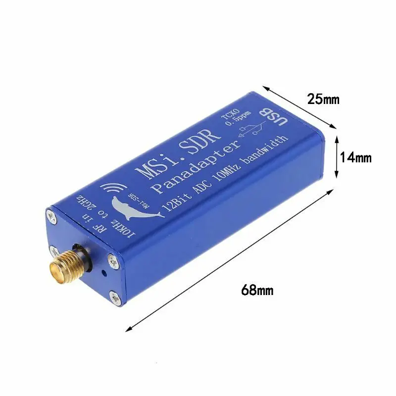 MSI-SDR 10 khz do 2 Ghz Panadapter SDR prijemnik TCXO 0,5 str/min, 12-bitni ADC HF UHF VHF FM RSP Slika 2