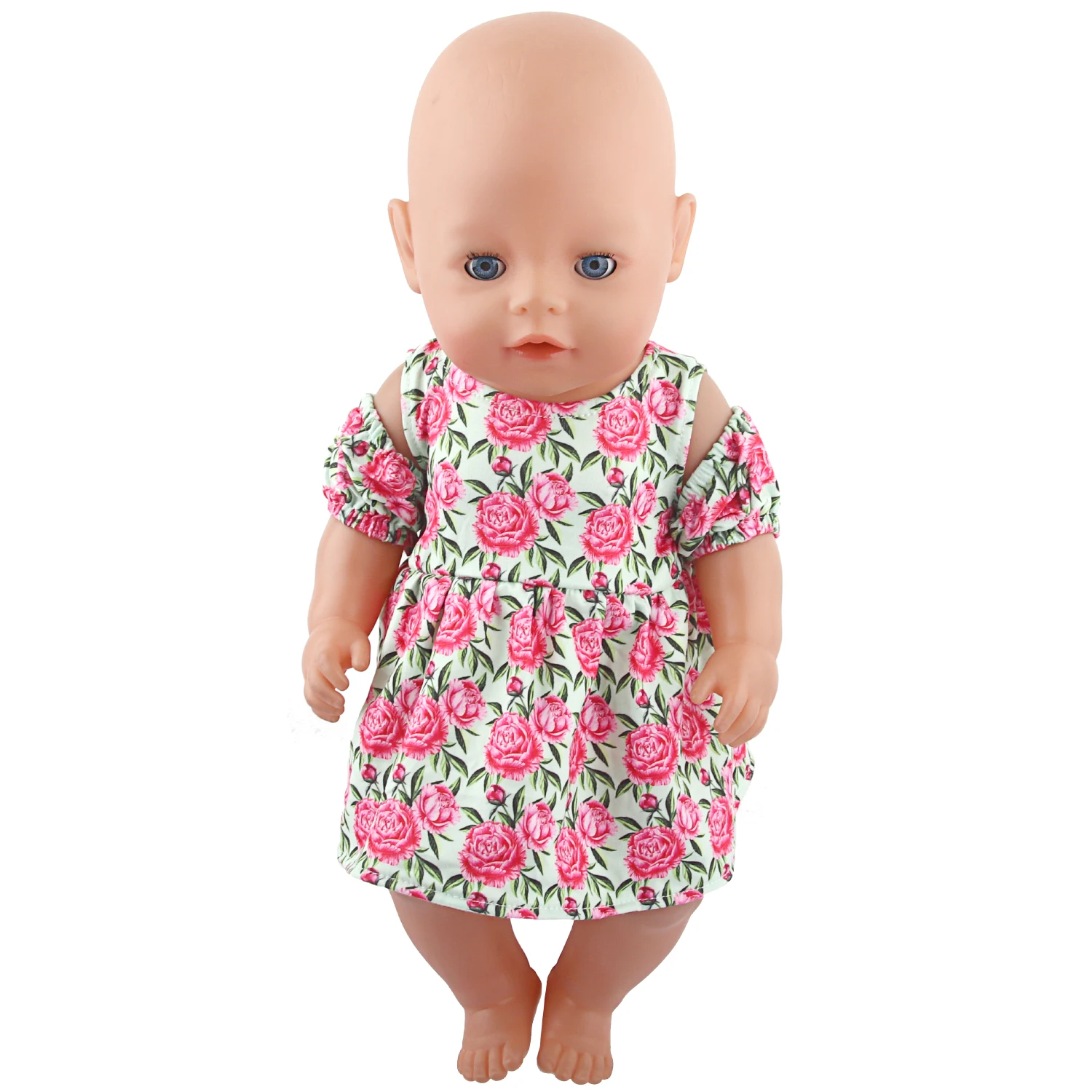 Lutkarski haljinu s po cijeloj površini Zeca, suncokreta, Ruža za 18-inčni američke lutke Popularna lutkarska odjeća za novorođenče 43 cm, lutke OG Girl Slika 5