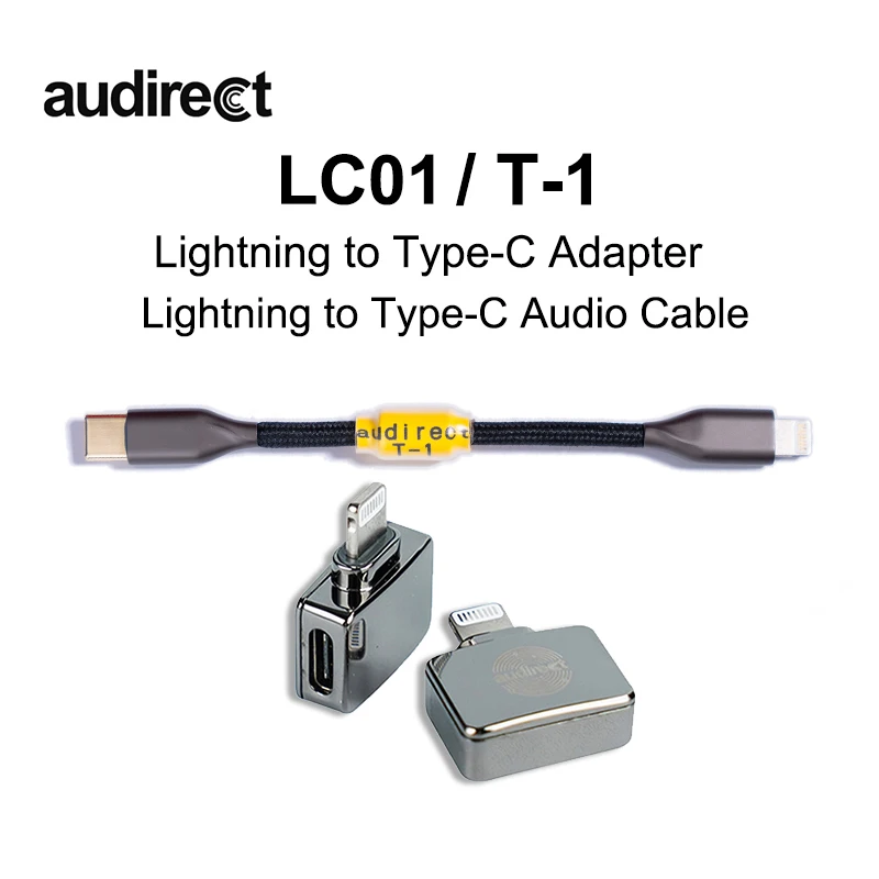 Audio Audirect LC01 T-1 Light-ning to Type-C Adapter za iPhone sa USB-DAC /fan Beam 2 Slika 2