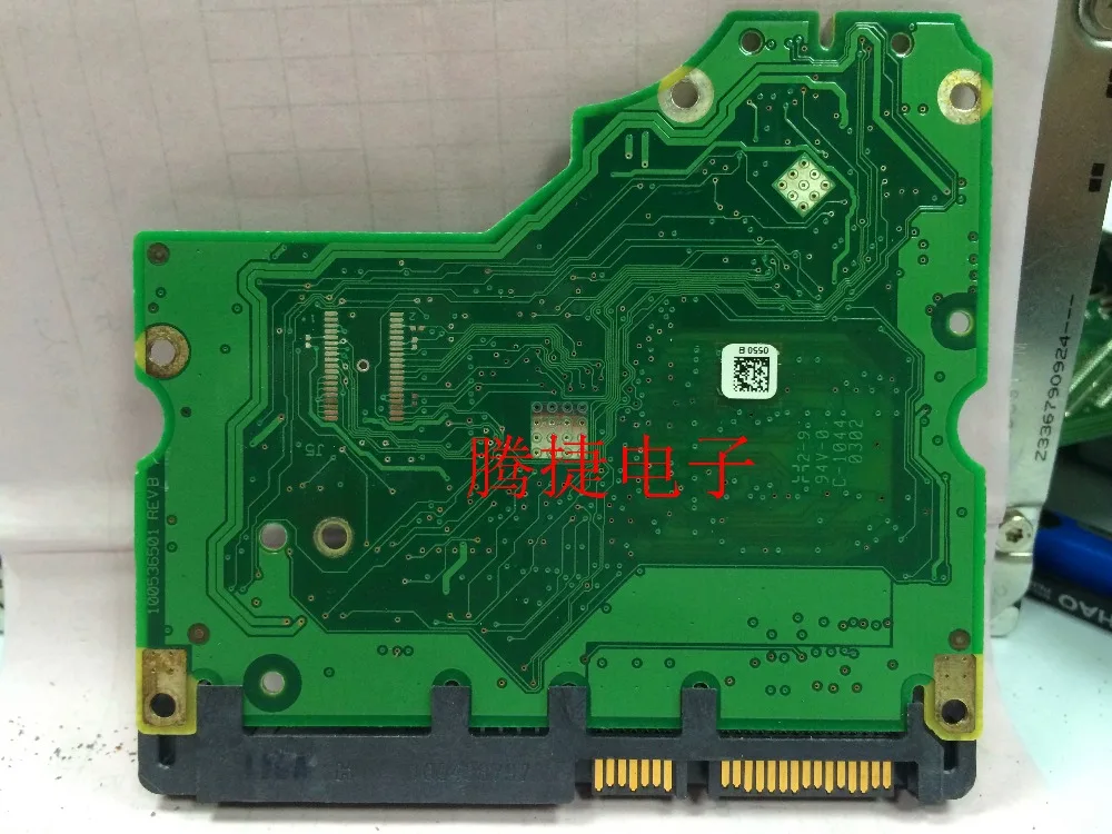 Dijelovi tvrdog diska ST tiskana pločica PCB 100536501 za oporavak hard disk Seagate 3.5 SATA hdd popravke hard diska Slika 1