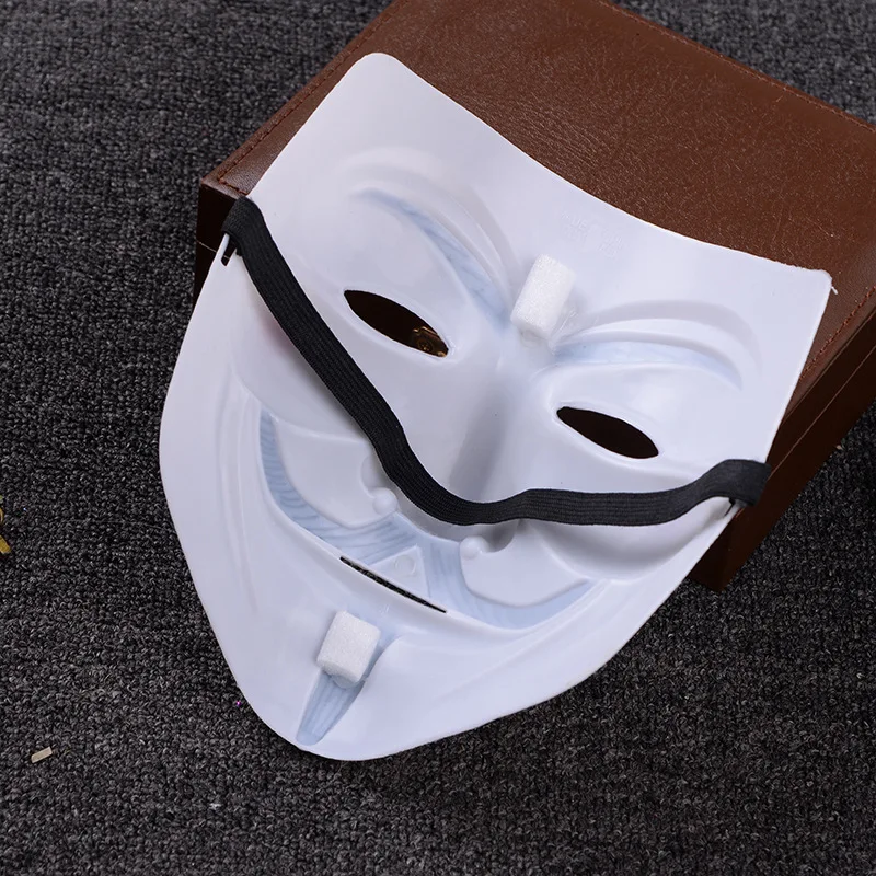 Tople Kape Halloween Večer Maska Rekvizite Anonimni Karneval Steampunk Anime Cosplay Maska za Lice Odijela Косплеера Muški Dar Slika 5
