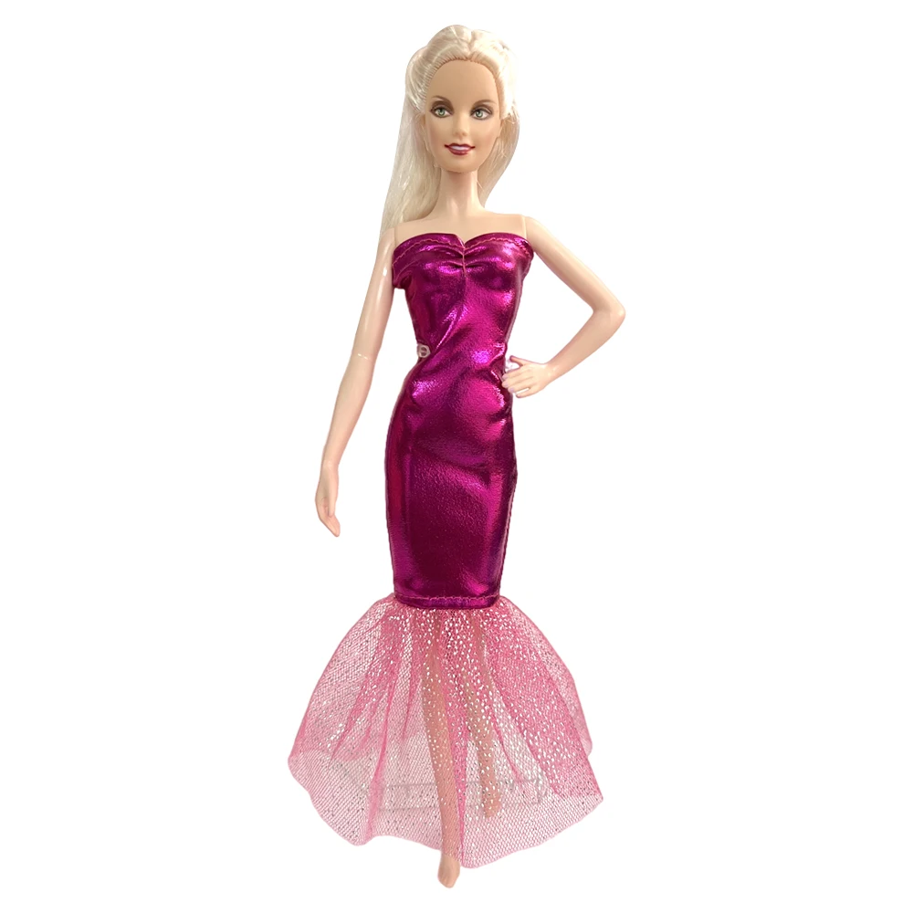 NK Službeni 1 Kom. Rose Čipkan Haljina Sirena Odjeća Suknja Haljina Top-cijev Odjeću Za Barbie Lutke FR ST 1/6 Pribor Za Lutke Slika 0
