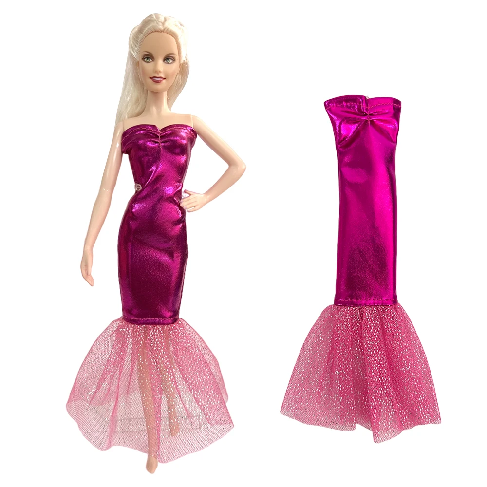 NK Službeni 1 Kom. Rose Čipkan Haljina Sirena Odjeća Suknja Haljina Top-cijev Odjeću Za Barbie Lutke FR ST 1/6 Pribor Za Lutke Slika 2