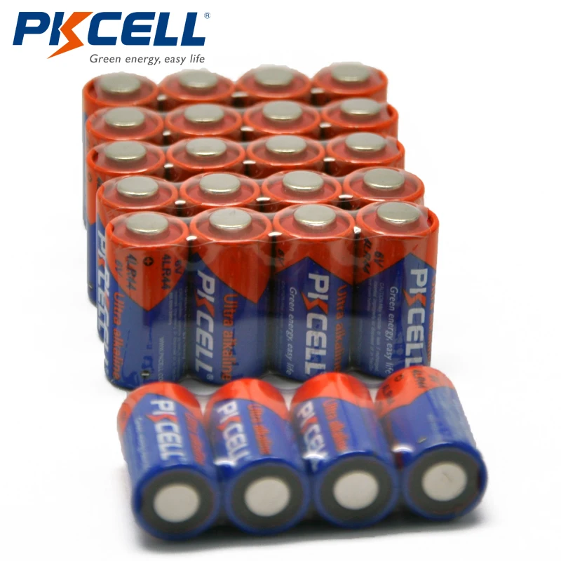 25 KOM. Baterija PKCELL 6 U 4LR44 L1325 PX28A 476A A544 28A Suhe Alkalne Baterije, Akumulatori, Bateria Slika 4