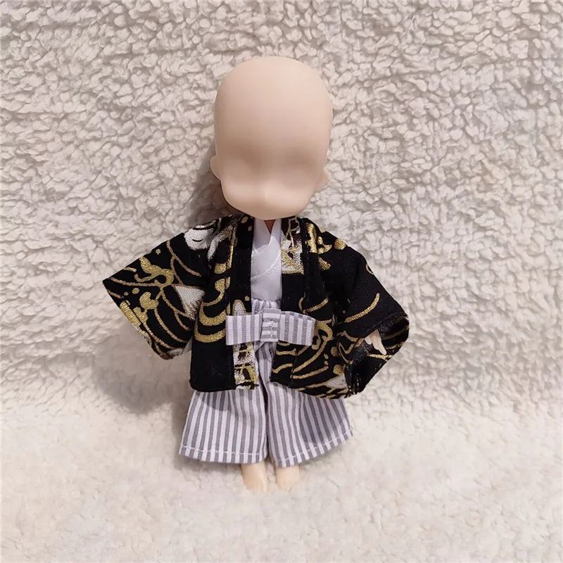 Ob11 dječje odjeće Japanska kimona юката set je Pogodan za obitsu11, svinja Meiji GSC glina, PICCODO, 1/12bjd odjeća za lutke pribor Slika 1