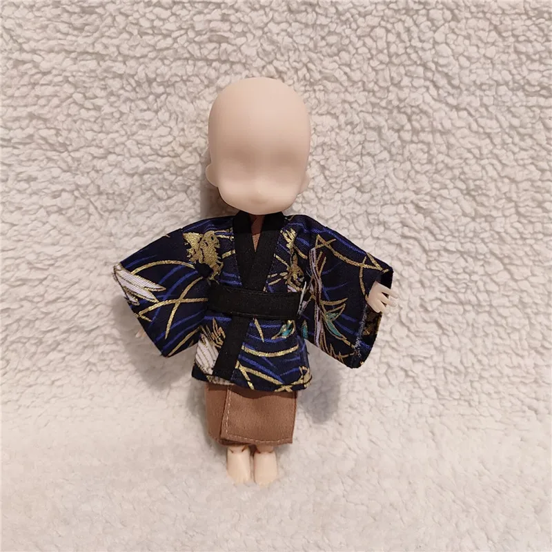 Ob11 dječje odjeće Japanska kimona юката set je Pogodan za obitsu11, svinja Meiji GSC glina, PICCODO, 1/12bjd odjeća za lutke pribor Slika 4