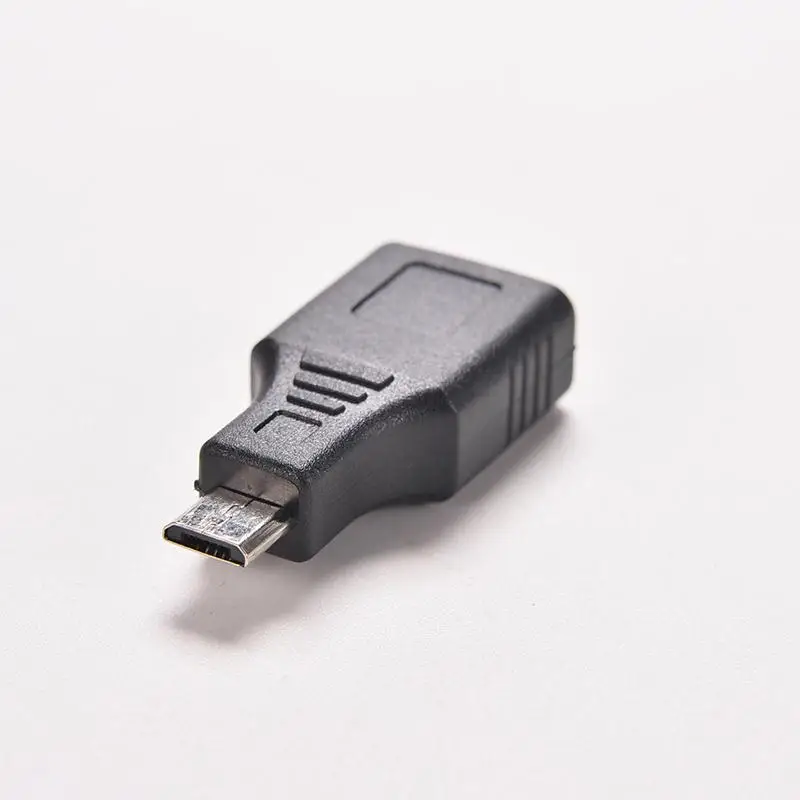 Mini USB 2.0 A Ženski na Micro/Mini USB B 5-pinski Priključak OTG Host adapter je Pretvarač Priključak do 480 Mb/s, Crna Slika 4