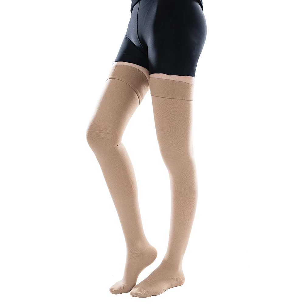 Legbeauty obuhvaća 23 do 32 mm hg. žlice. Butina Visoke Kompresije Medicinske Čarape Sa Zatvorenim vrhom Ocjenjuju Čarape Pod Pritiskom Za Spavanje Noge Liječenje Proširenih vena Slika 4