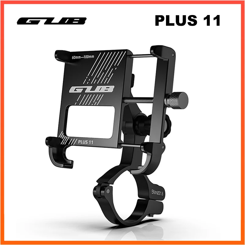GUB Plus 11 Aluminijski Držač Za Telefon Biciklistička Univerzalni Stalak Za Telefon Podrška 4-7,5 cm GPS Podrška Biciklistička Stalak Za Telefon Nosač Bracke Slika 3