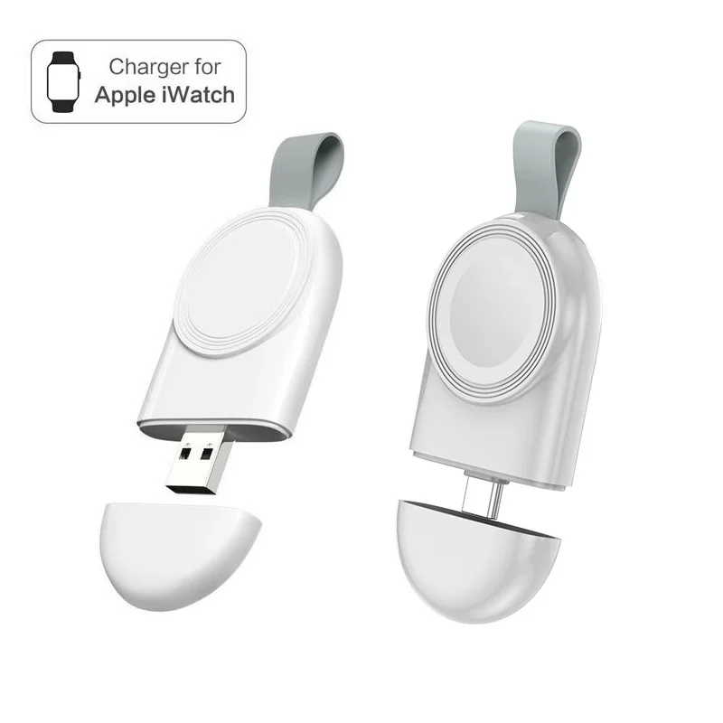 USB Type C Prijenosni Magnetsko Bežični Punjač za iWatch 7 6 SE 5 4 3 2 Kabel za brzo punjenje priključne stanice za Apple Watch Series Slika 3