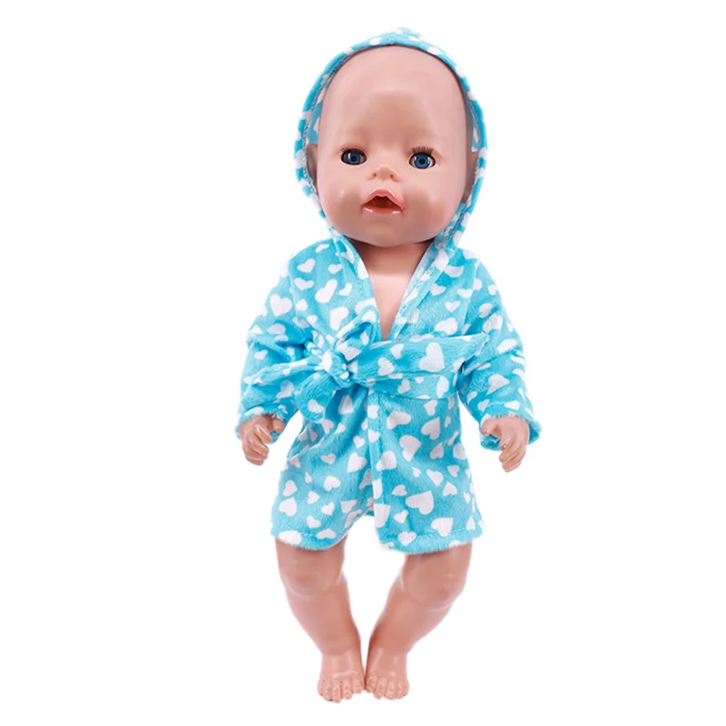 2022 Šareni Ogrtač Odijelo Lutka Odjeća Rođeno Dijete Pogodan 17 cm 43 cm Lutka Pribor Za Bebe Poklon Slika 0