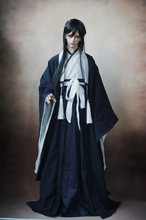 1/4 1/3 skala BJD odjeća Drevni Odijelo Samuraja Hanfu za BJD/SD MSD SD13 SSDF ID75 EID jaki Ujak lutka pribor C0241 Slika 4