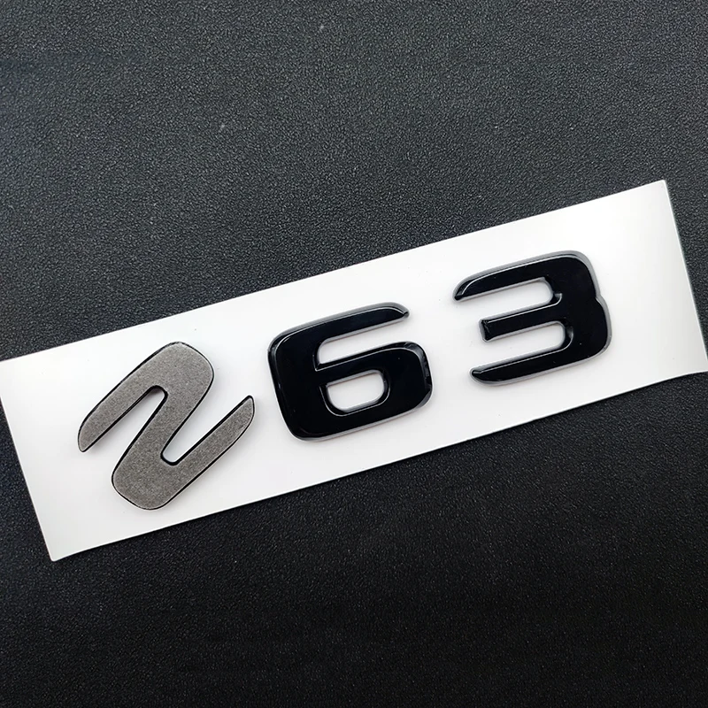 3d ABS Kromirani Auto Oprema Ikonu Prtljažnika Naljepnica C63 E63 S63 Logotip Logotip Za Mercedes AMG C E 63 W204 W205 W213 W212 W222 W221 Slika 5