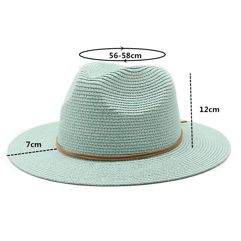 Plaža šešir voće zeleni biljni šešir je modni novi boji cilindar plaža šešir muška i ženska plaža ulica šešir od sunca, šešir s lancem šešir od sunca šešir Slika 0