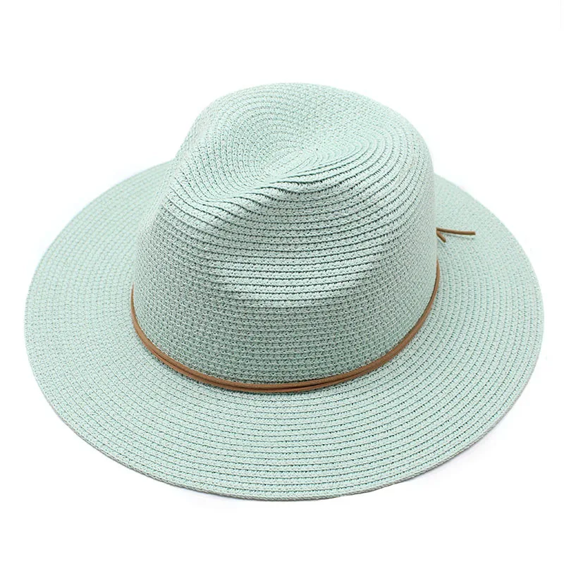 Plaža šešir voće zeleni biljni šešir je modni novi boji cilindar plaža šešir muška i ženska plaža ulica šešir od sunca, šešir s lancem šešir od sunca šešir Slika 2