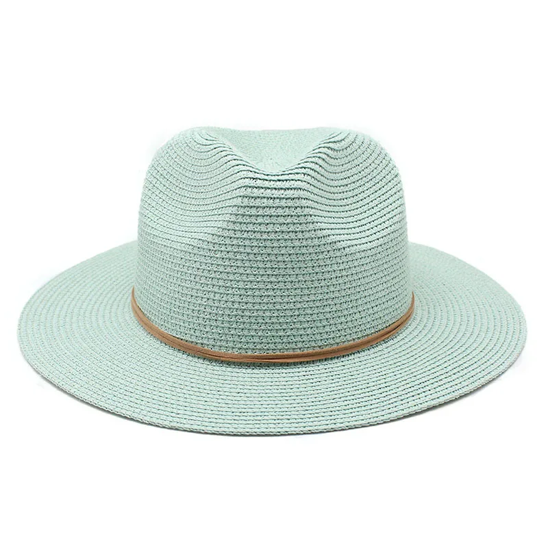 Plaža šešir voće zeleni biljni šešir je modni novi boji cilindar plaža šešir muška i ženska plaža ulica šešir od sunca, šešir s lancem šešir od sunca šešir Slika 4
