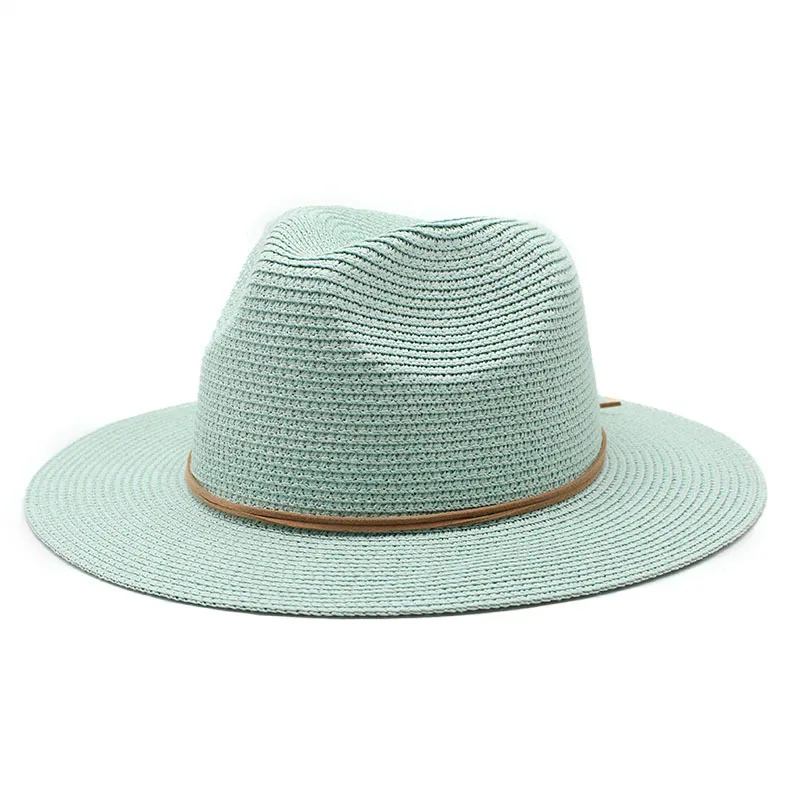Plaža šešir voće zeleni biljni šešir je modni novi boji cilindar plaža šešir muška i ženska plaža ulica šešir od sunca, šešir s lancem šešir od sunca šešir Slika 5
