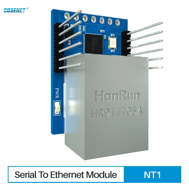 UART Serijski modul Ethernet TTL na RJ45 CDSENET NT1 Modbus TCP NA RTU MQTT Modbus Gateway Slika 1