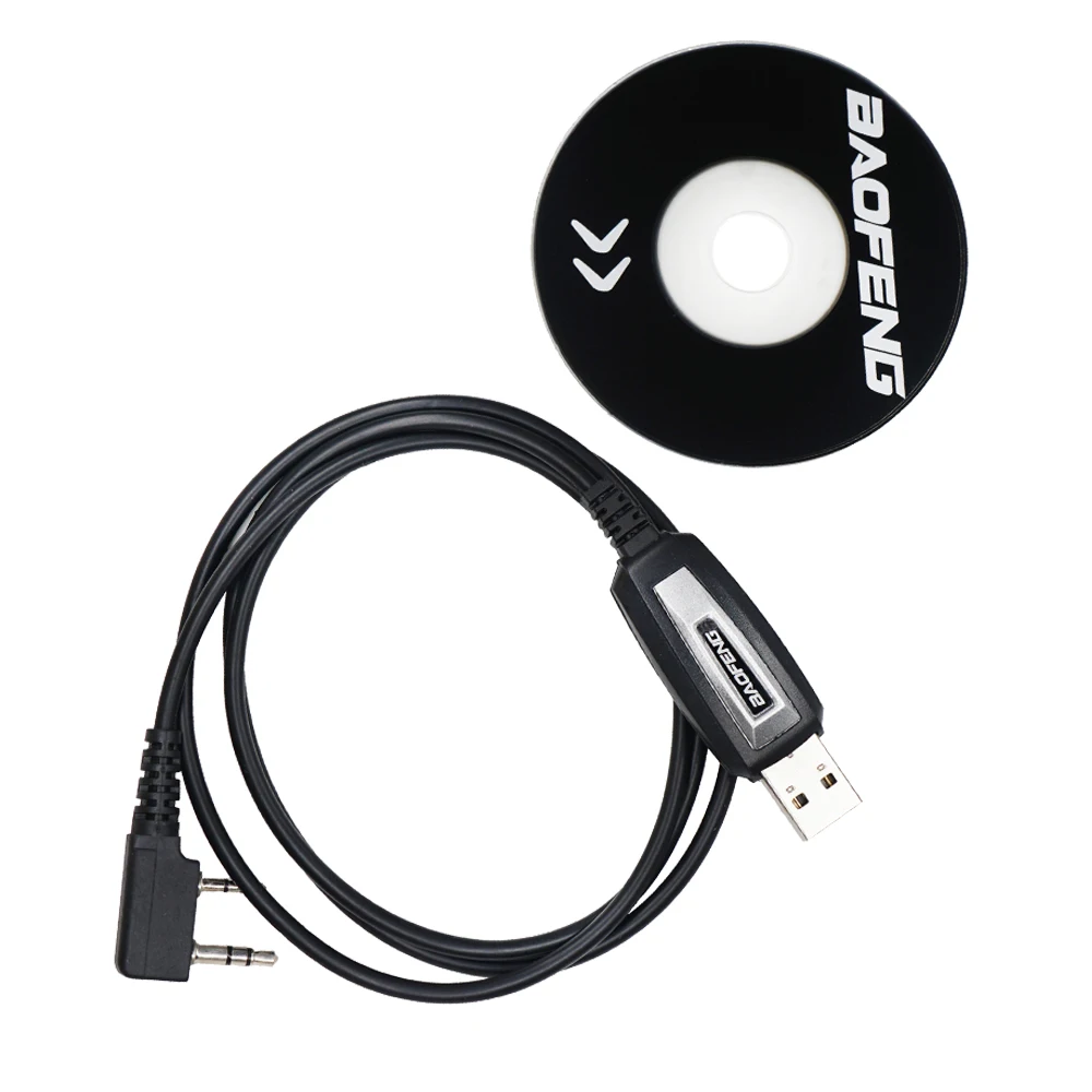 USB Kabel za programiranje i reprogramiranje za prijenosna раций Baofeng za BF-888S / UV-5R / UV-82 / BF-R5 / UV-10R i sl. S priključkom CD s upravljačkim programima K Slika 1