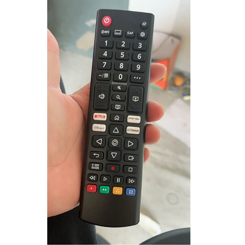 Zamjena daljinskog upravljača AKB76037601 za LG HD TV-u s gumbima Disney +, Netflix, Channel Slika 4