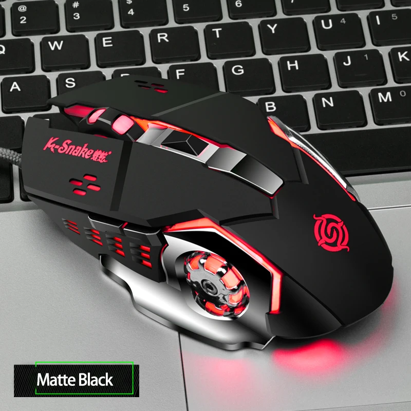 USB Žičani RGB Prosječna Konja Lampa Mause Gaming Miš Makro za Desktop PC Laptop dodatna Oprema Za Prijenosna računala Miša Igra MEMORANDUMA Slika 0