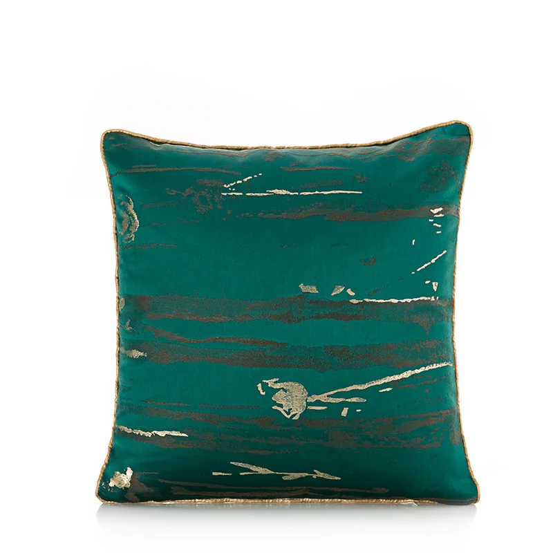 Luksuzna vezene jastučnicu geometrija sprej zelena jastučnicu stolica kauč hotel dekorativna jastučnica Slika 3