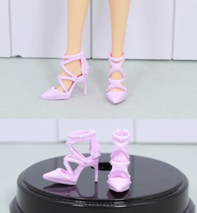 Nove stilove lutkarska cipele igračka cipele i pribor za vaše lutke Barbie, 1: 6 A117 Slika 2