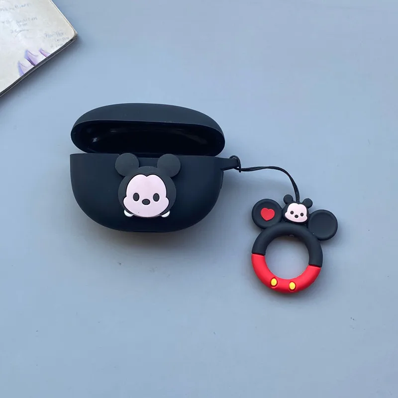 Мультяшный Torbica Za Slušalice Disney Za Realme Buds Air 3 Silikon Minnie Mickey Bluetooth Slušalice Za Punjenje Zaštitna Torbica S Kukom Slika 3