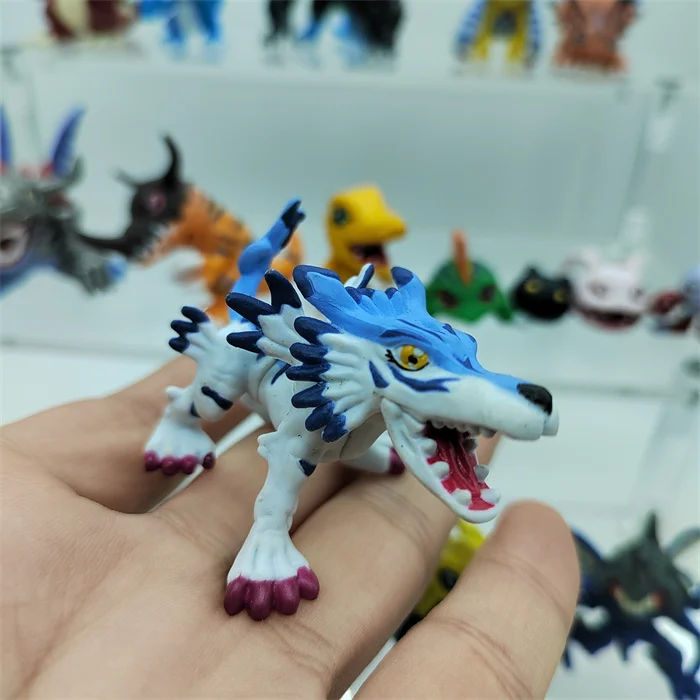 Digimon Adventure Agumon Greymon Gabumon Paildramon V mon Figurica Model kolekcija Nakita Igračka Slika 2