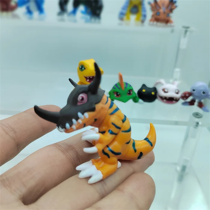 Digimon Adventure Agumon Greymon Gabumon Paildramon V mon Figurica Model kolekcija Nakita Igračka Slika 3