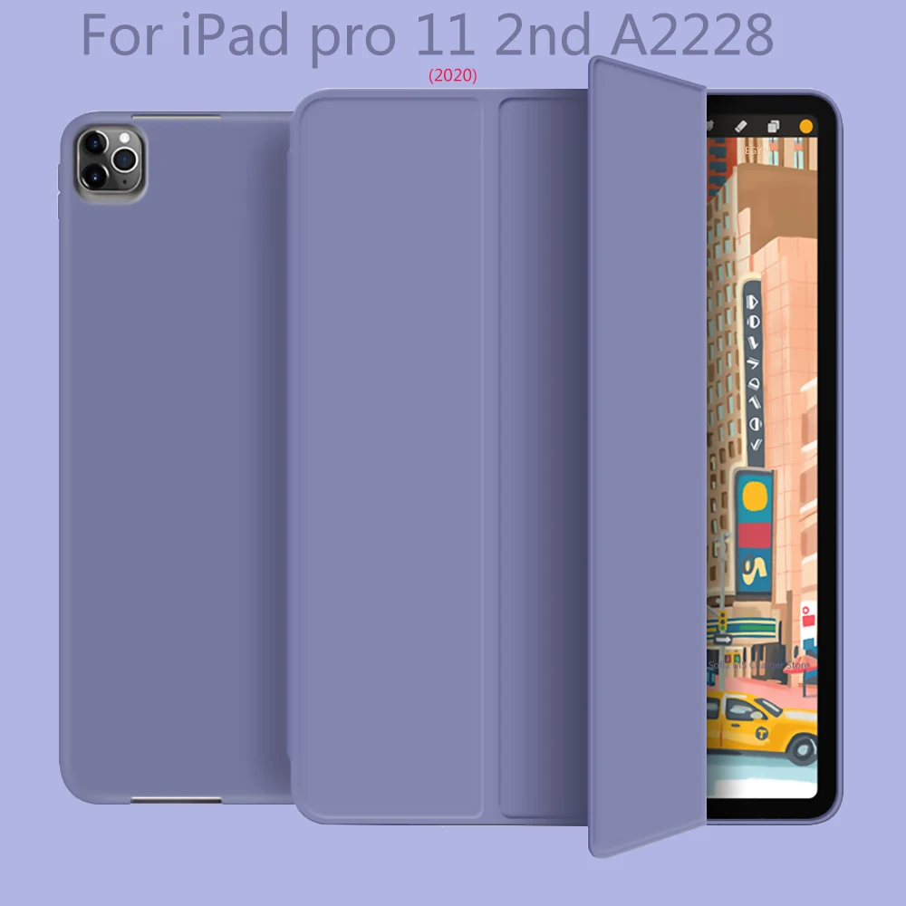 Za iPad Air 5 Air 4 Torbica 2022 iPad 10th Gen. A2696 Smart Cover Трехстворчатый mekana torbica-držač Za iPad Pro 11 