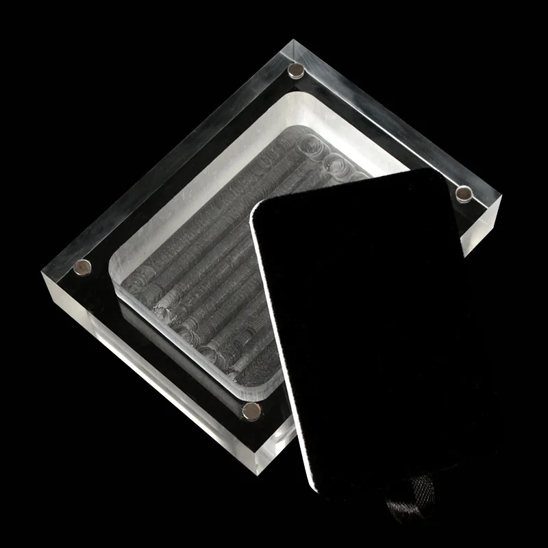 Akrilna Plastična Kutija Za Prikazivanje Nakita Privjesak Ogrlica Prikaz Tablica Prozirno Postolje nakit Organizador Joyas De Slika 4