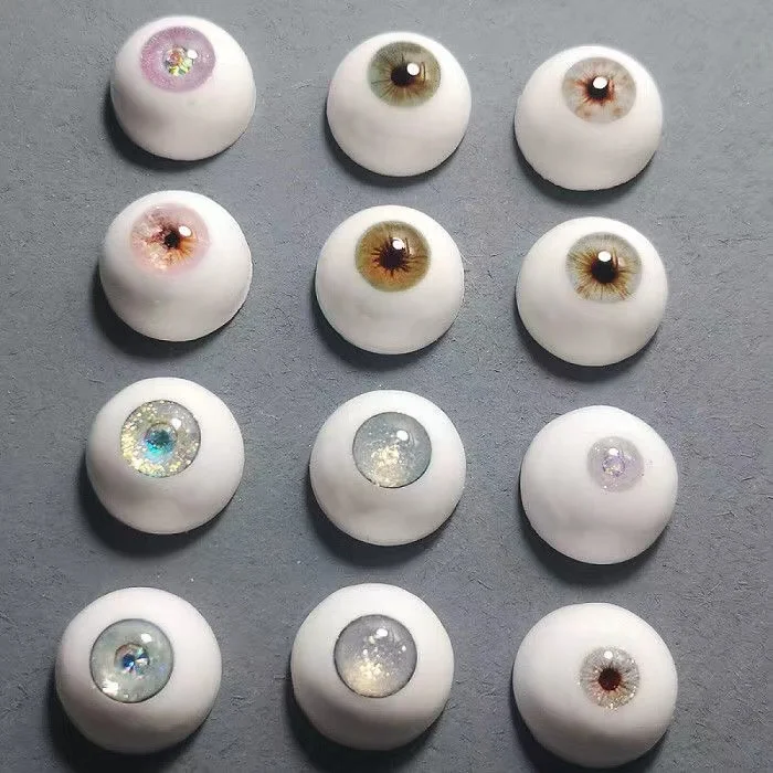 12 mm 14 mm BJD lutkarske oči sretan torba 1/3 1/4 1/6 zjenice na raspolaganju, 3 para šalju nasumično Slika 2