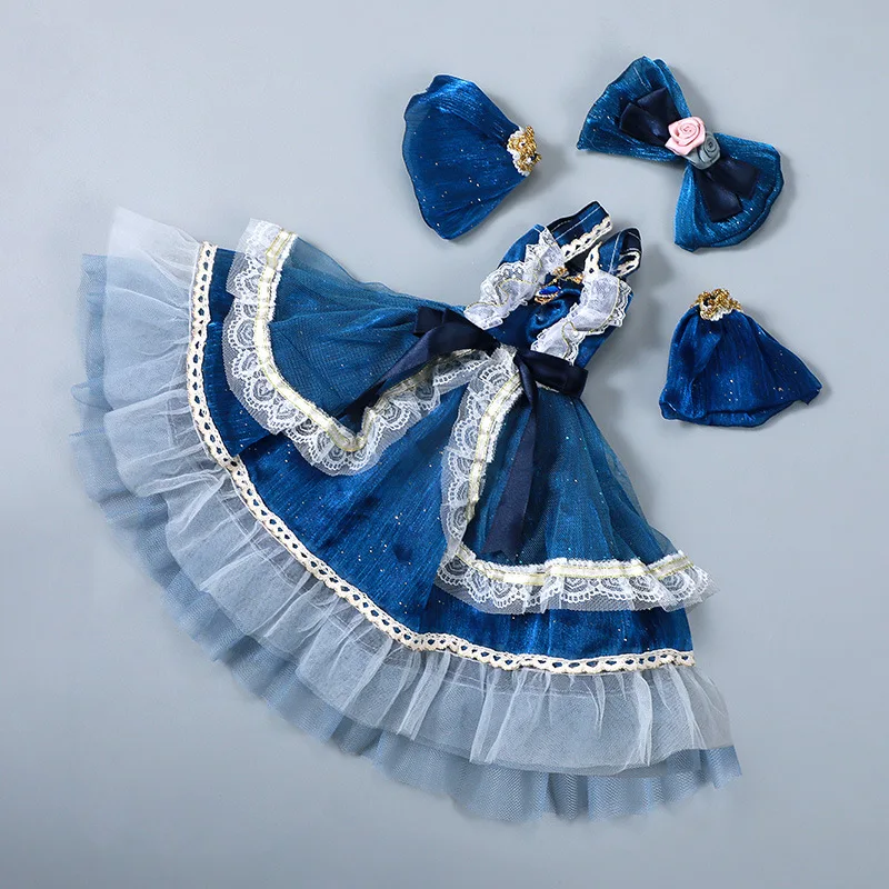 60 cm Lutkarski Haljinu Modne Odjeće odijelo za 1/3 lutkarska Odjeća licca Za 30 cm Lutka za kissmela Dječje Igračke Najbolji Poklon za Djevojke Slika 1